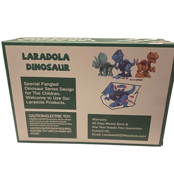 Dinosaur Toys Laradola DIY Take Apart Dinosaur Toys for Kids 3+ New sealed - Picture 7 of 10